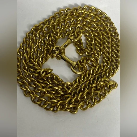 Vintage  oval curb link Coach chain strap - Picture 2 of 5